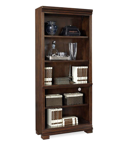 Emery Park - Weston Open Bookcase in Brown Ale Finish - I35-333 view 1