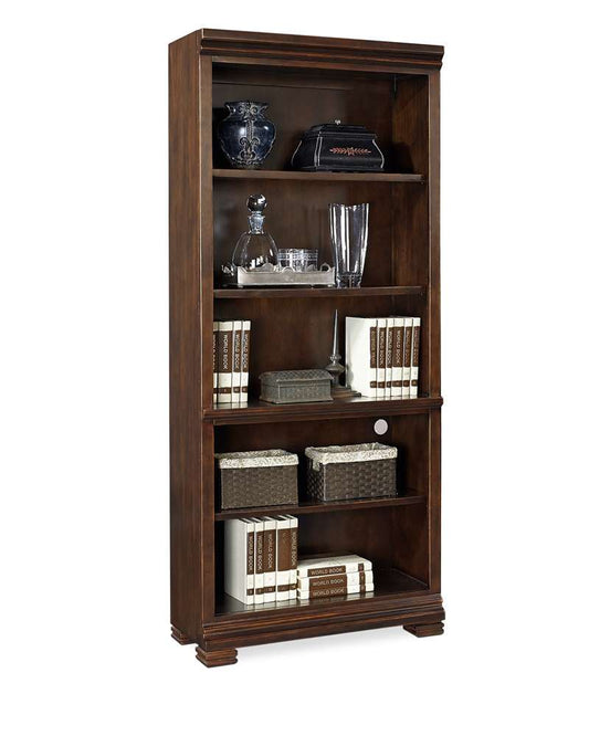 Emery Park - Weston Open Bookcase in Brown Ale Finish - I35-333 view 1