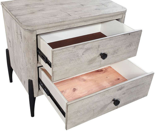 Emery Park - Zane 2 Drawer NS in Parchment Finish - I256-450-1 veiw 2