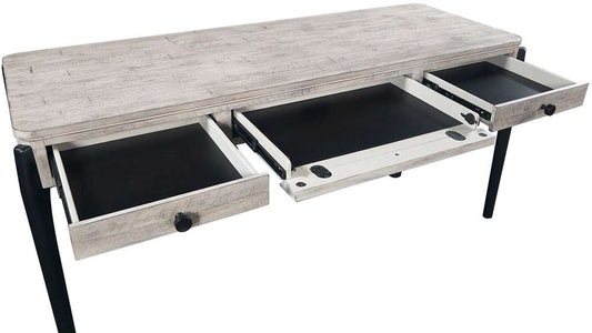 Emery Park - Zane 66in Writing Desk in Parchment Finish - I256-3064 veiw 2