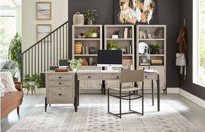 Emery Park - Zane 66in Writing Desk in Parchment Finish - I256-3064 veiw 4