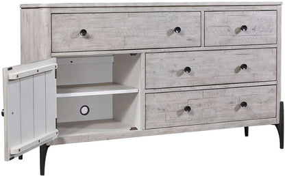 Emery Park - Zane Dresser in Parchment Finish - I256-454-1 veiw 3