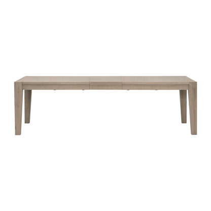 Essentials For Living - Bella Antique Canal Extension Dining Table - 8039.SGRY-OAK/BGLD view 1