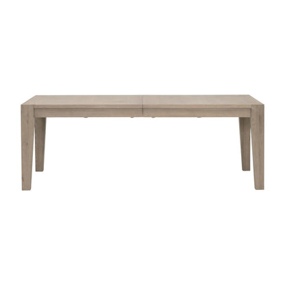 Essentials For Living - Bella Antique Canal Extension Dining Table - 8039.SGRY-OAK/BGLD view 2