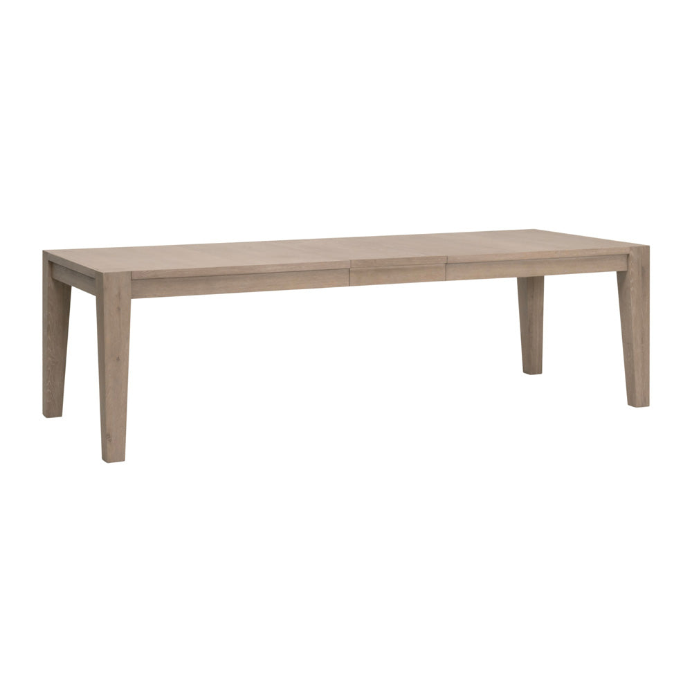 Essentials For Living - Bella Antique Canal Extension Dining Table - 8039.SGRY-OAK/BGLD view 3