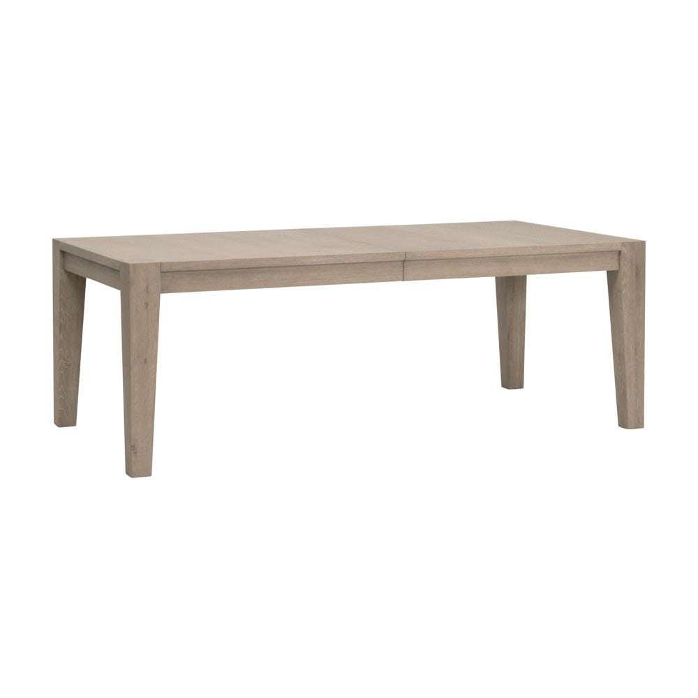 Essentials For Living - Bella Antique Canal Extension Dining Table - 8039.SGRY-OAK/BGLD view 4