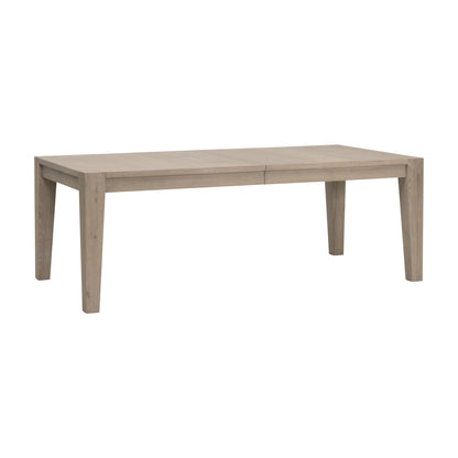 Essentials For Living - Bella Antique Canal Extension Dining Table - 8039.SGRY-OAK/BGLD view 4