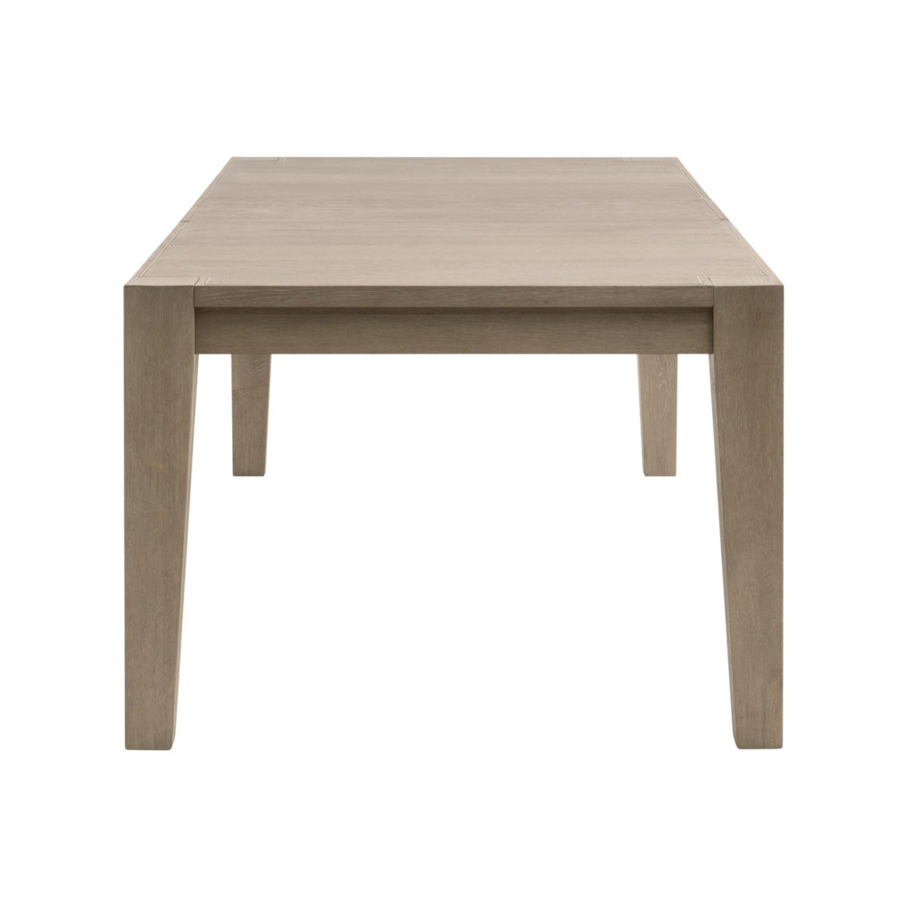 Essentials For Living - Bella Antique Canal Extension Dining Table - 8039.SGRY-OAK/BGLD view 5