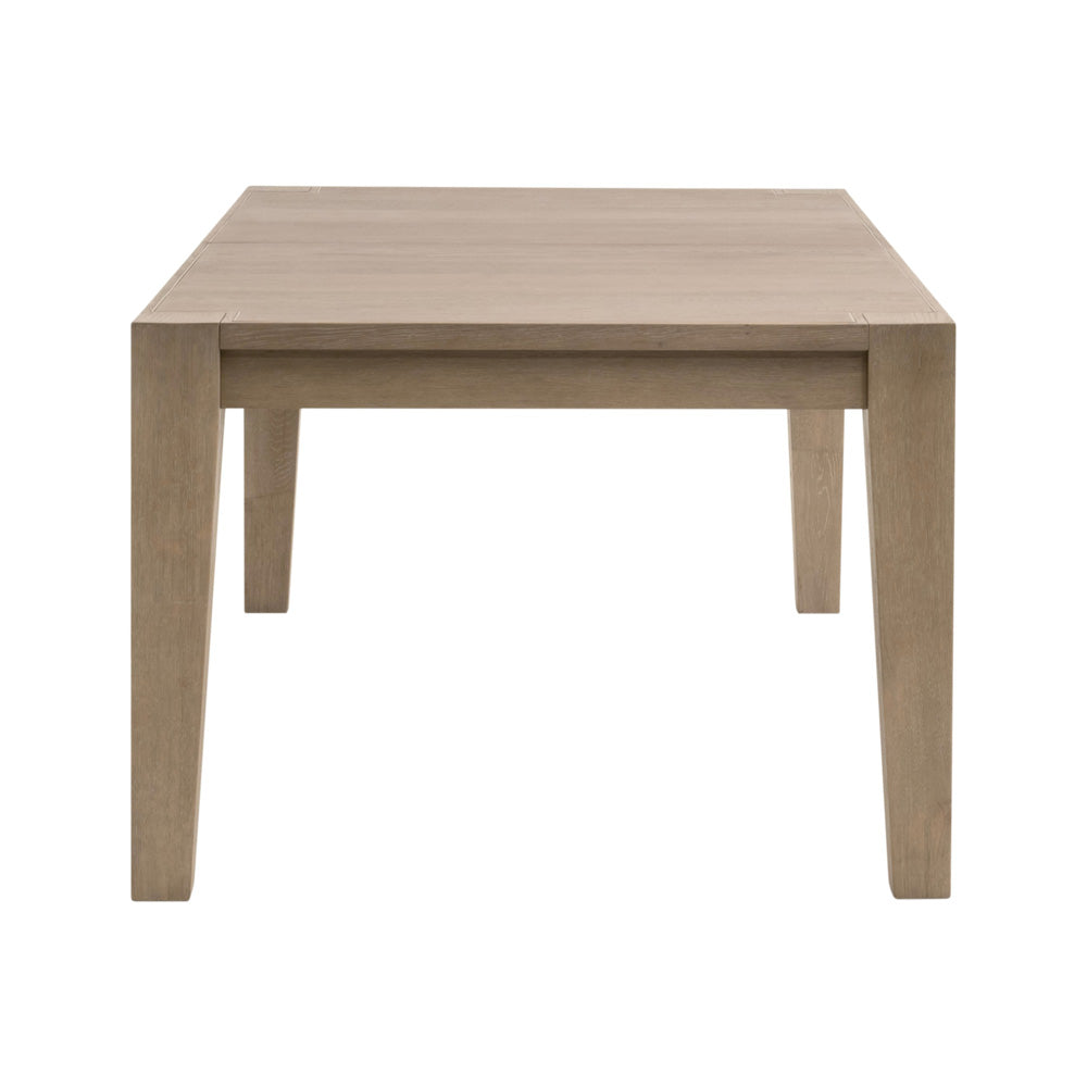 Essentials For Living - Bella Antique Canal Extension Dining Table - 8039.SGRY-OAK/BGLD view 6
