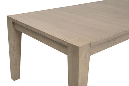 Essentials For Living - Bella Antique Canal Extension Dining Table - 8039.SGRY-OAK/BGLD view 7
