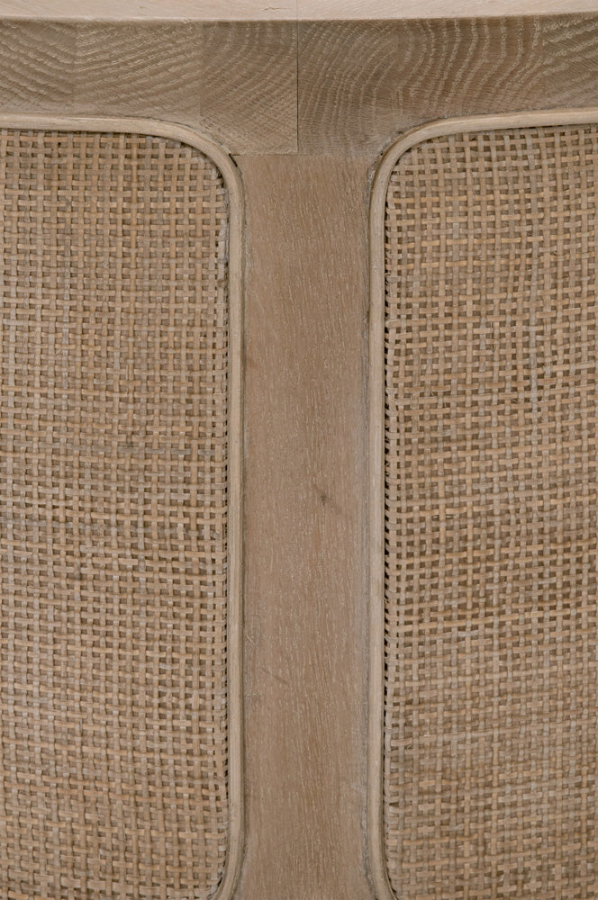 Essentials For Living - Bella Antique Cane Coffee Table - 8091.SGRY-OAK/CN view 5