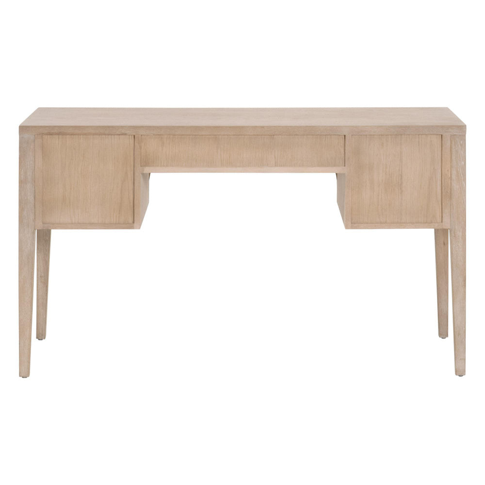 Essentials For Living - Bella Antique Cane Desk - 8090.SGRY-OAK/CN view 6