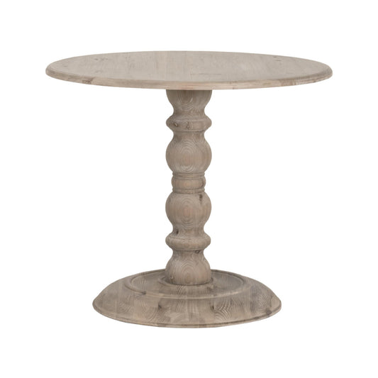 Essentials For Living - Bella Antique Chelsea 36" Round Dining Table - 8043.SGRY-PNE view 1