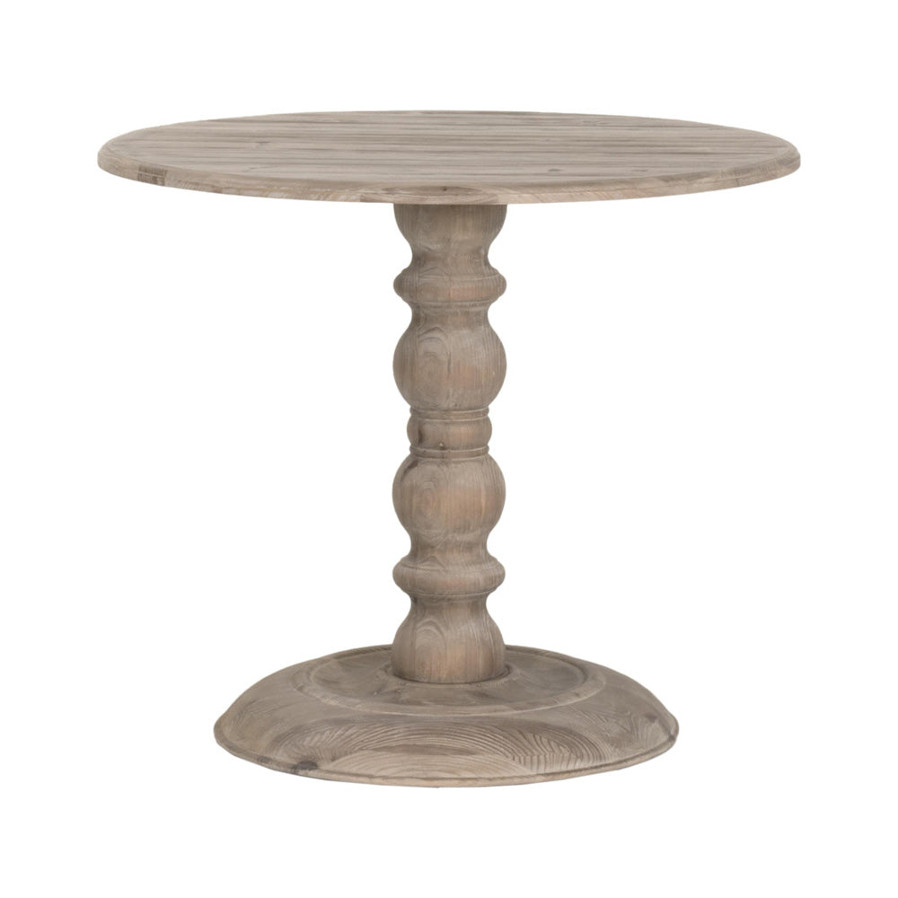 Essentials For Living - Bella Antique Chelsea 36" Round Dining Table - 8043.SGRY-PNE view 2