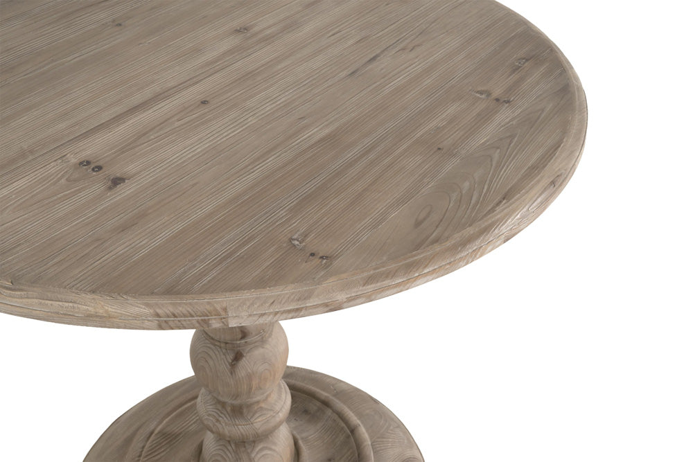 Essentials For Living - Bella Antique Chelsea 36" Round Dining Table - 8043.SGRY-PNE view 3