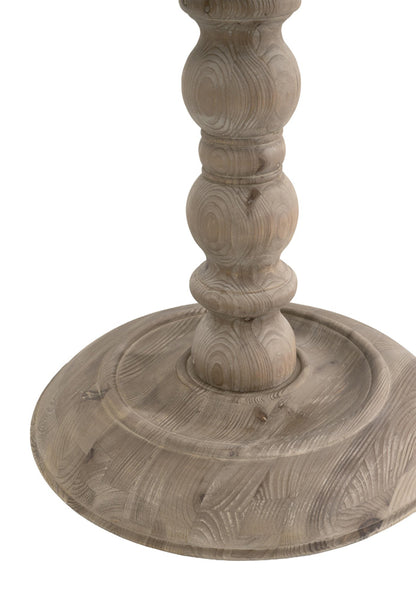Essentials For Living - Bella Antique Chelsea 36" Round Dining Table - 8043.SGRY-PNE view 4