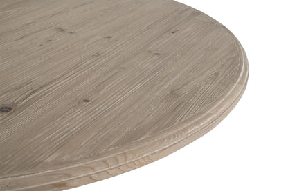 Essentials For Living - Bella Antique Chelsea 42" Round Dining Table - 8043-L.SGRY-PNE view 4