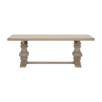 Essentials For Living - Bella Antique Monastery Extension Dining Table - 8040.SGRY-OAK_CLOSEOUT view 2