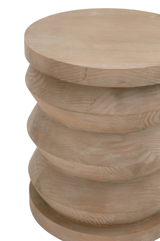 Essentials For Living - Bella Antique Pier Accent Table - 8029.SGRY-PNE view 2
