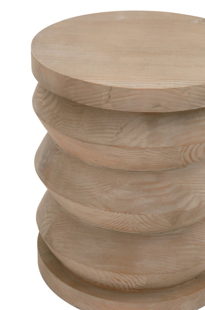 Essentials For Living - Bella Antique Pier Accent Table - 8029.SGRY-PNE view 2