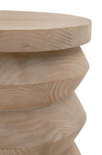 Essentials For Living - Bella Antique Pier Accent Table - 8029.SGRY-PNE view 3