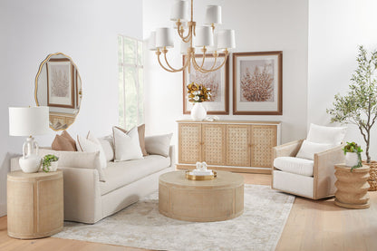 Essentials For Living - Bella Antique Pier Accent Table - 8029.SGRY-PNE view 11