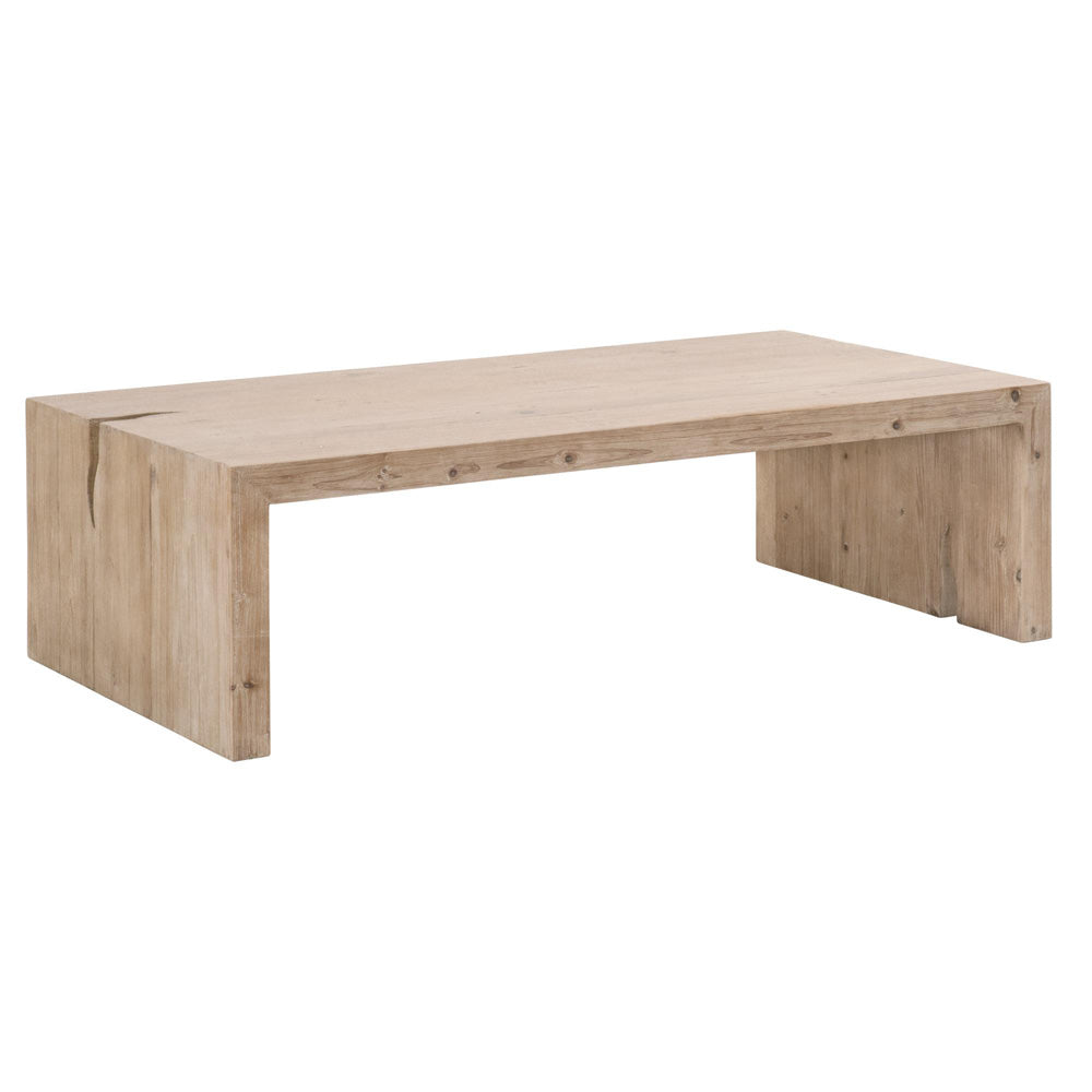 Essentials For Living - Bella Antique Reed Coffee Table - 8098.SGRY-PNE view 2