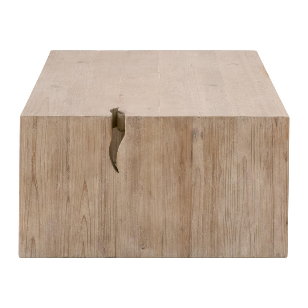 Essentials For Living - Bella Antique Reed Coffee Table - 8098.SGRY-PNE view 3