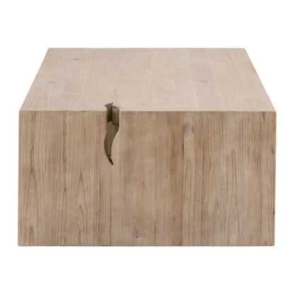 Essentials For Living - Bella Antique Reed Coffee Table - 8098.SGRY-PNE view 3