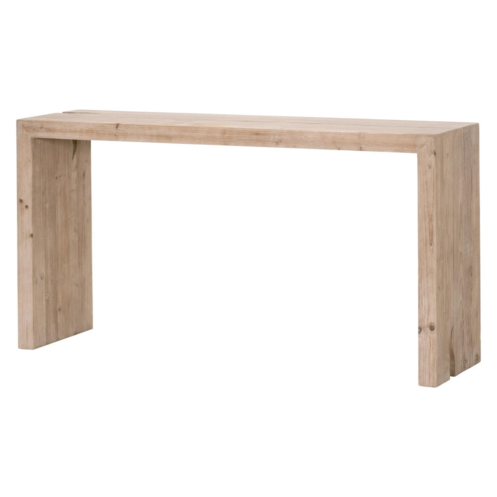 Essentials For Living - Bella Antique Reed Console Table - 8100.SGRY-PNE view 3