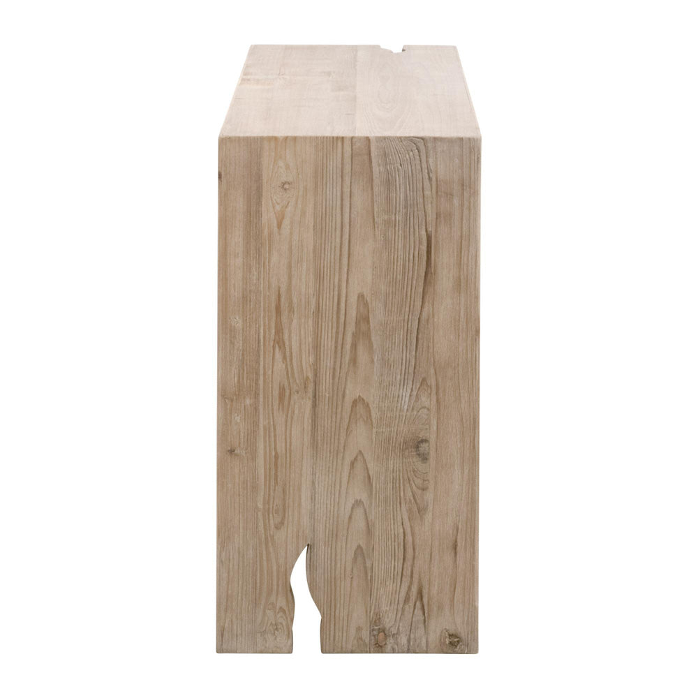 Essentials For Living - Bella Antique Reed Console Table - 8100.SGRY-PNE view 5