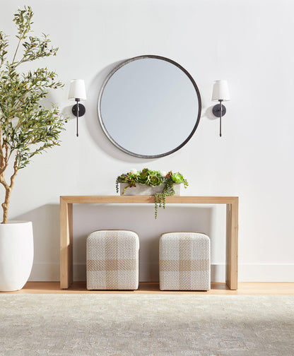 Essentials For Living - Bella Antique Reed Console Table - 8100.SGRY-PNE view 10