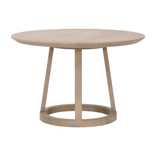 Essentials For Living - Bella Antique Reeves 48" Round Dining Table - 8010.SGRY-OAK view 1