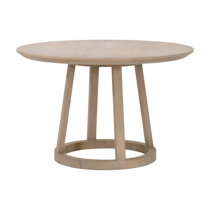 Essentials For Living - Bella Antique Reeves 48" Round Dining Table - 8010.SGRY-OAK view 2