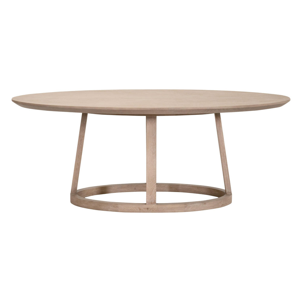 Essentials For Living - Bella Antique Reeves Oval Dining Table - 8011.SGRY-OAK view 1