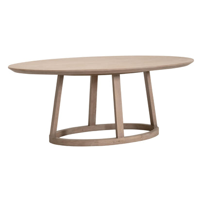 Essentials For Living - Bella Antique Reeves Oval Dining Table - 8011.SGRY-OAK view 2