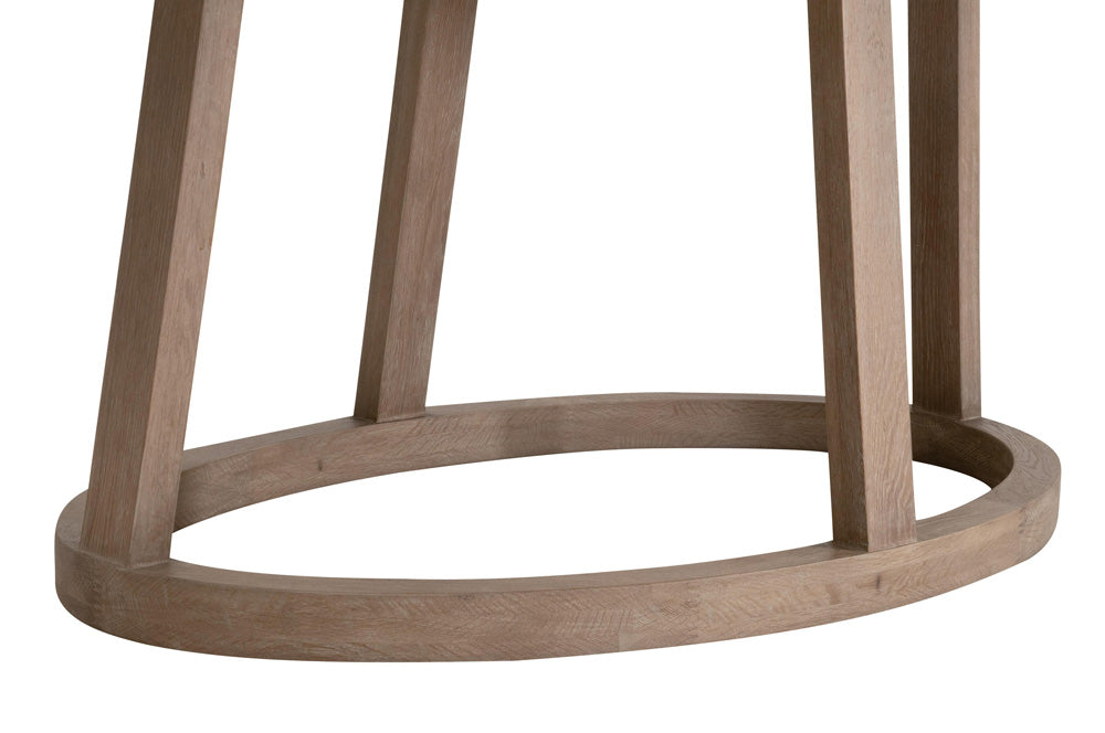 Essentials For Living - Bella Antique Reeves Oval Dining Table - 8011.SGRY-OAK view 6