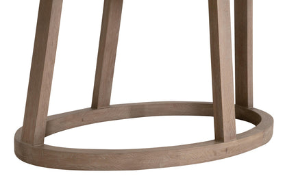 Essentials For Living - Bella Antique Reeves Oval Dining Table - 8011.SGRY-OAK view 6
