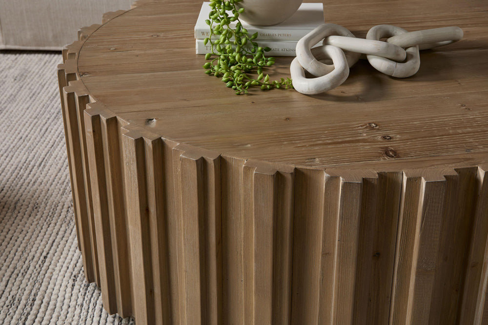 Essentials For Living - Bella Antique Roma Coffee Table - 8104.SGRY-PNE view 5