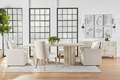 Essentials For Living - Bella Antique Roma Dining Table - 8102.WW-PNE_CLOSEOUT view 9