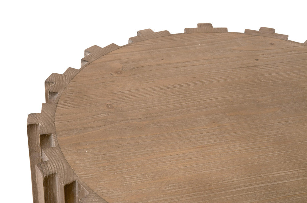 Essentials For Living - Bella Antique Roma End Table - 8105.SGRY-PNE view 3