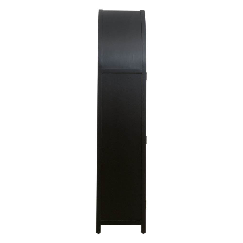 Essentials For Living - Bella Antique Toulouse Display Cabinet - 8110.BLK-BIR/NO view 9