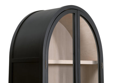 Essentials For Living - Bella Antique Toulouse Display Cabinet - 8110.BLK-BIR/NO view 11