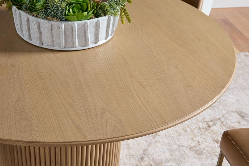 Essentials For Living - Bronze Bay Belfast 54" Round Dining Table - 5275.NAT-OAK view 6