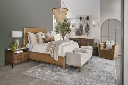 Essentials For Living - Bronze Bay Cambria 2-Drawer Nightstand - 5250.DB-OAK/BIA view 12