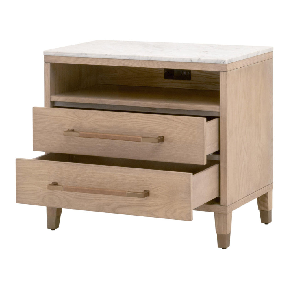 Essentials For Living - Bronze Bay Cambria 2-Drawer Nightstand - 5250.NAT-OAK/BIA view 4