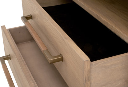 Essentials For Living - Bronze Bay Cambria 2-Drawer Nightstand - 5250.NAT-OAK/BIA view 6