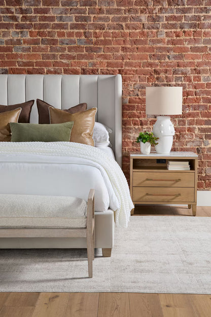 Essentials For Living - Bronze Bay Cambria 2-Drawer Nightstand - 5250.NAT-OAK/BIA view 10