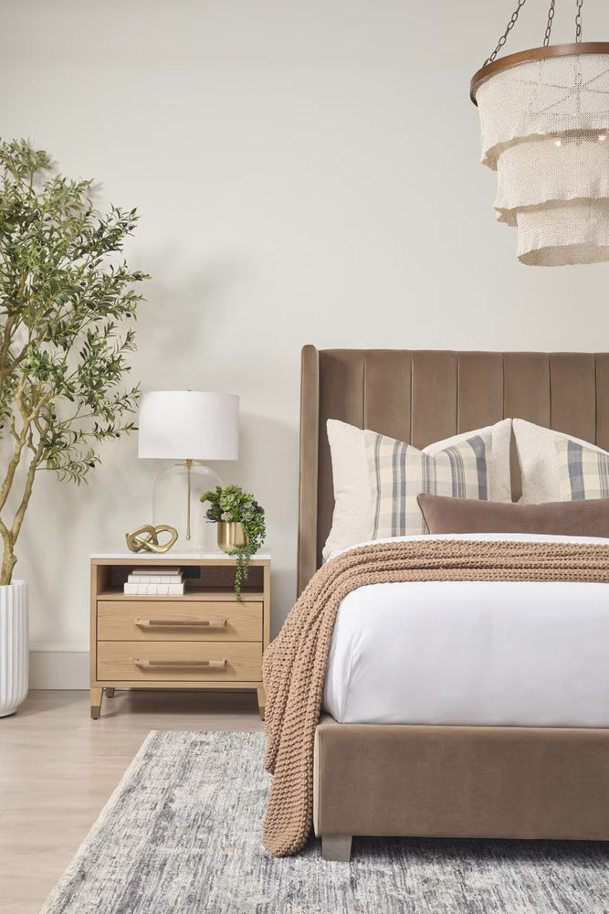 Essentials For Living - Bronze Bay Cambria 2-Drawer Nightstand - 5250.NAT-OAK/BIA view 11