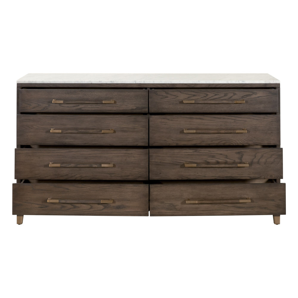 Essentials For Living - Bronze Bay Cambria 8-Drawer Double Dresser - 5252.DB-OAK/BIA view 2